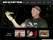 Tablet Screenshot of dmexotics.com
